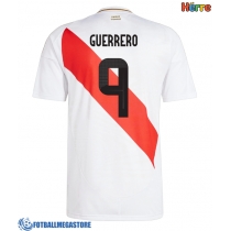 Fotballdrakt Herre Peru Paolo Guerrero #9 Hjemmedrakt Copa America 2024 Kortermet
